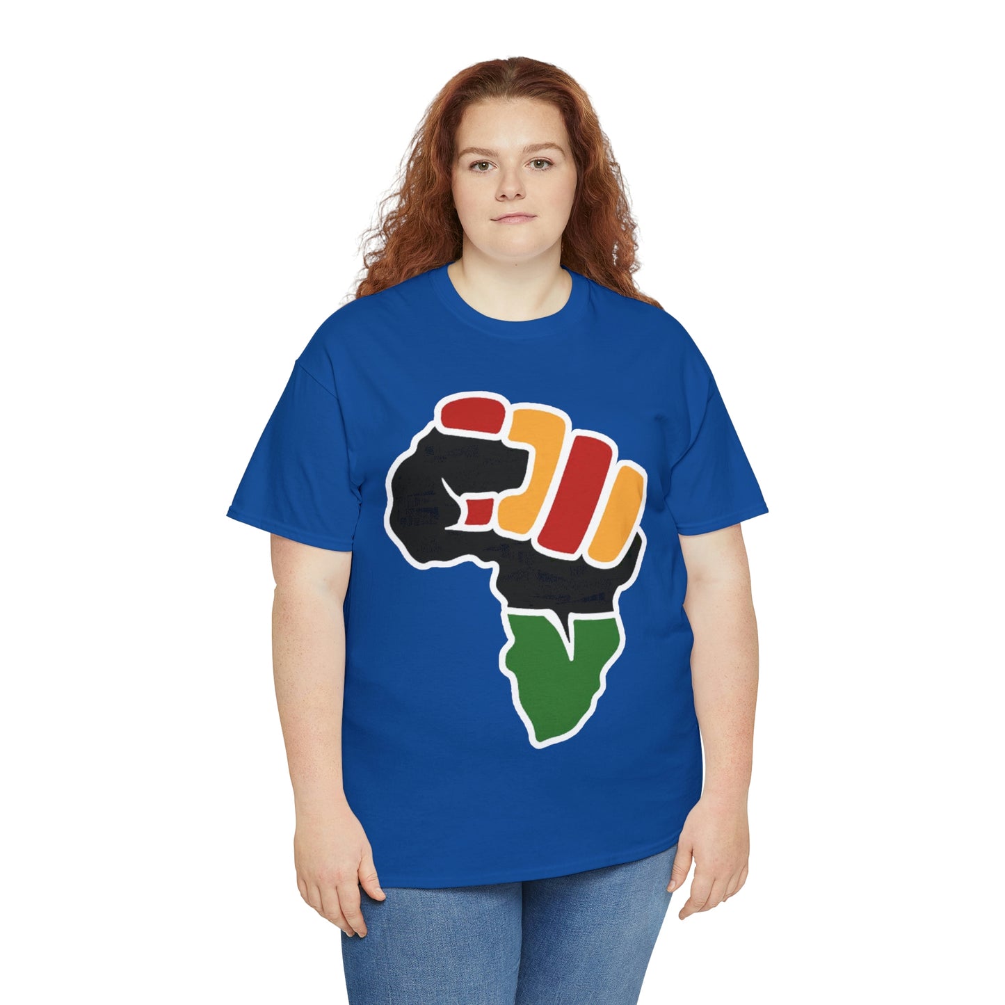 African Fist Shirt Up to 5X