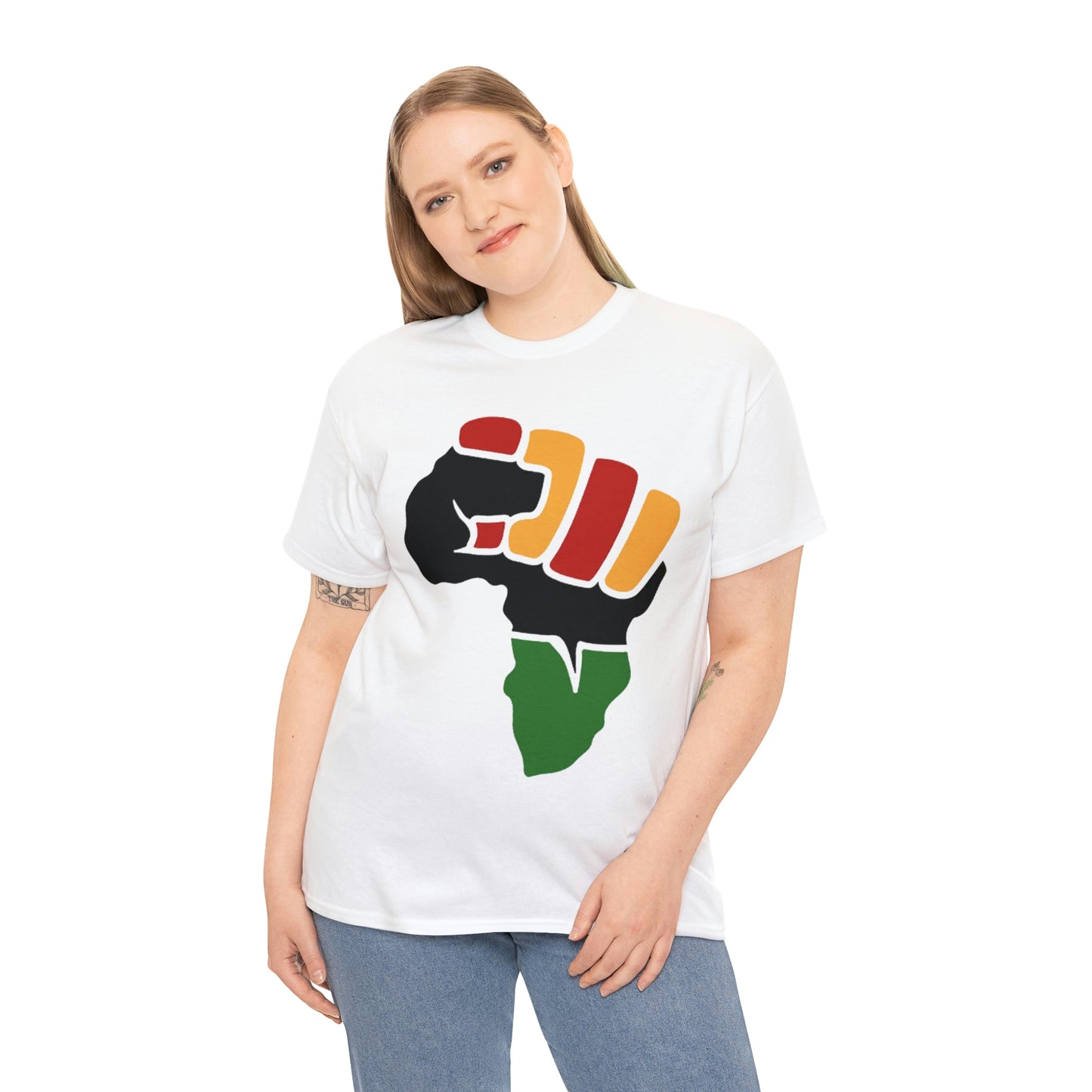 African Fist Shirt Up to 5X