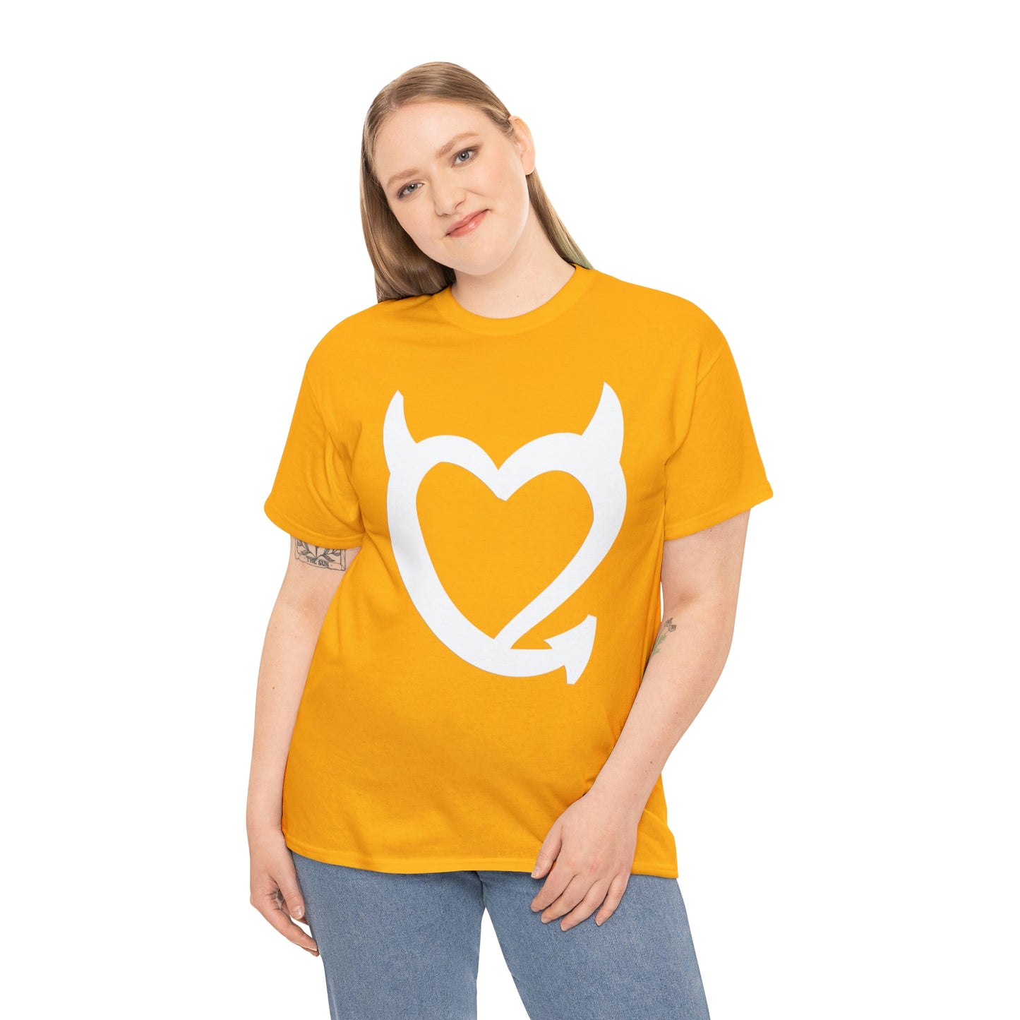 Bad Girls Heart (White Logo) Shirt Up to 5x