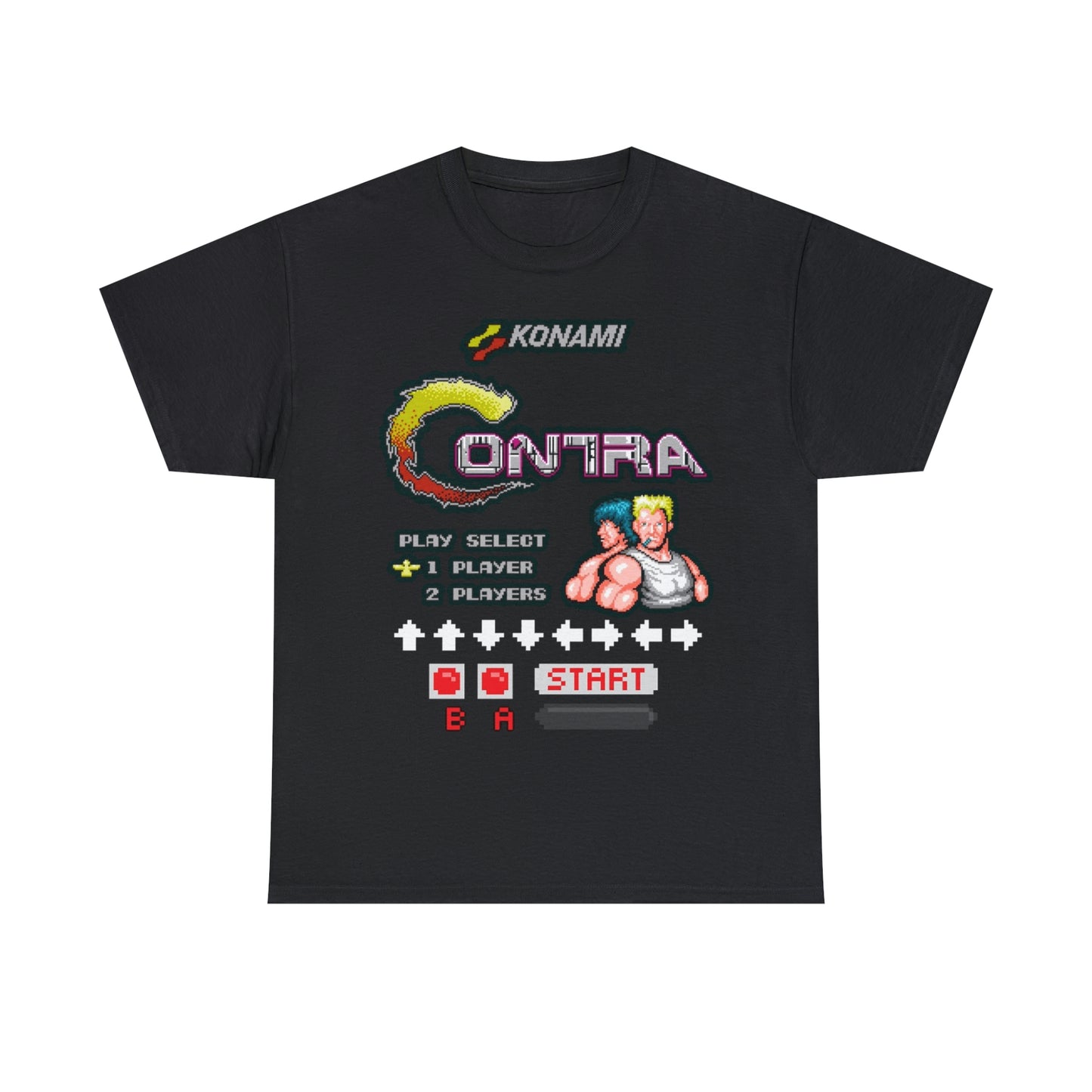 Contra Start Screen Shirt Up to 5X