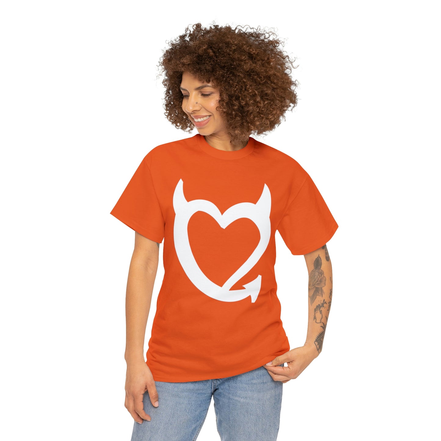 Bad Girls Heart (White Logo) Shirt Up to 5x