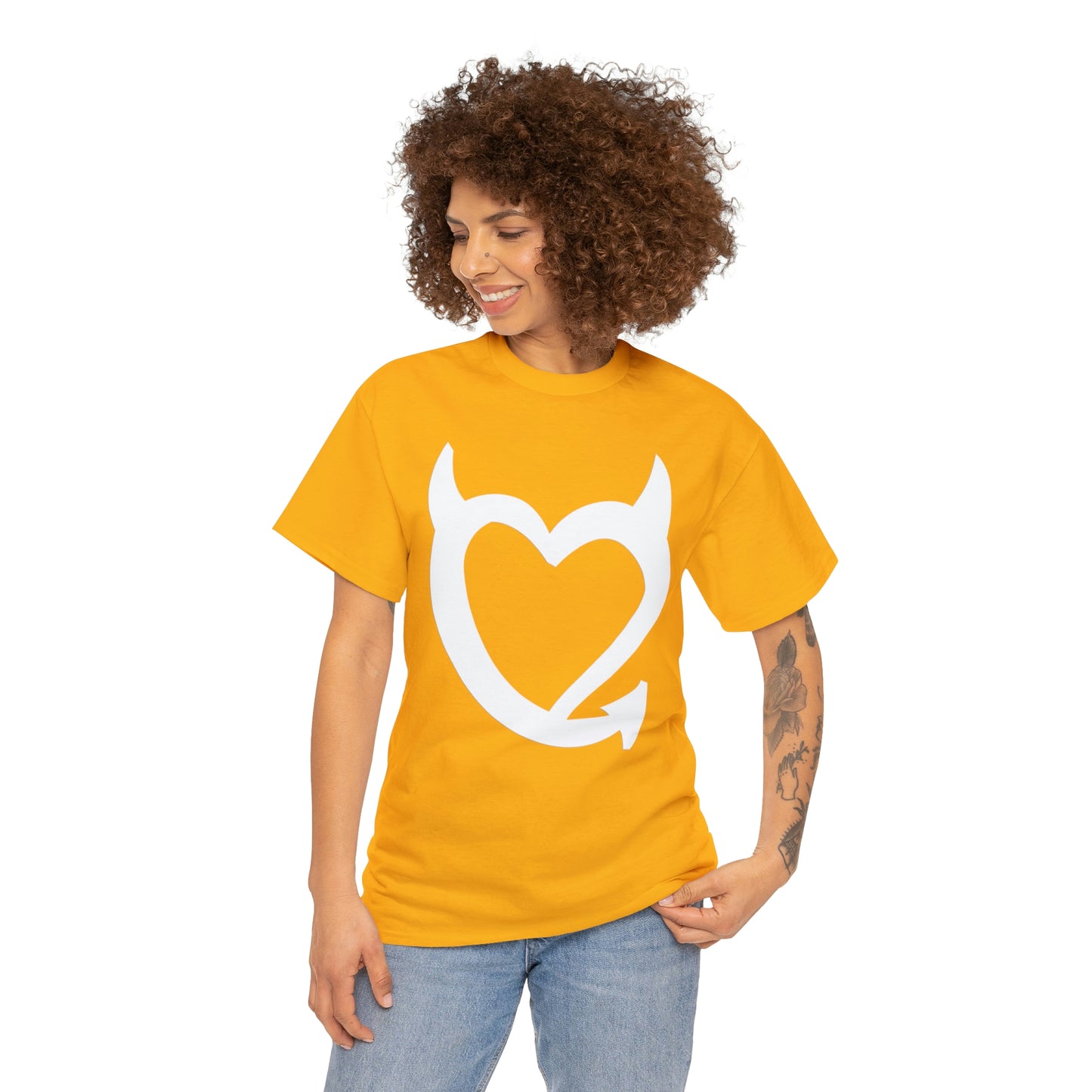 Bad Girls Heart (White Logo) Shirt Up to 5x