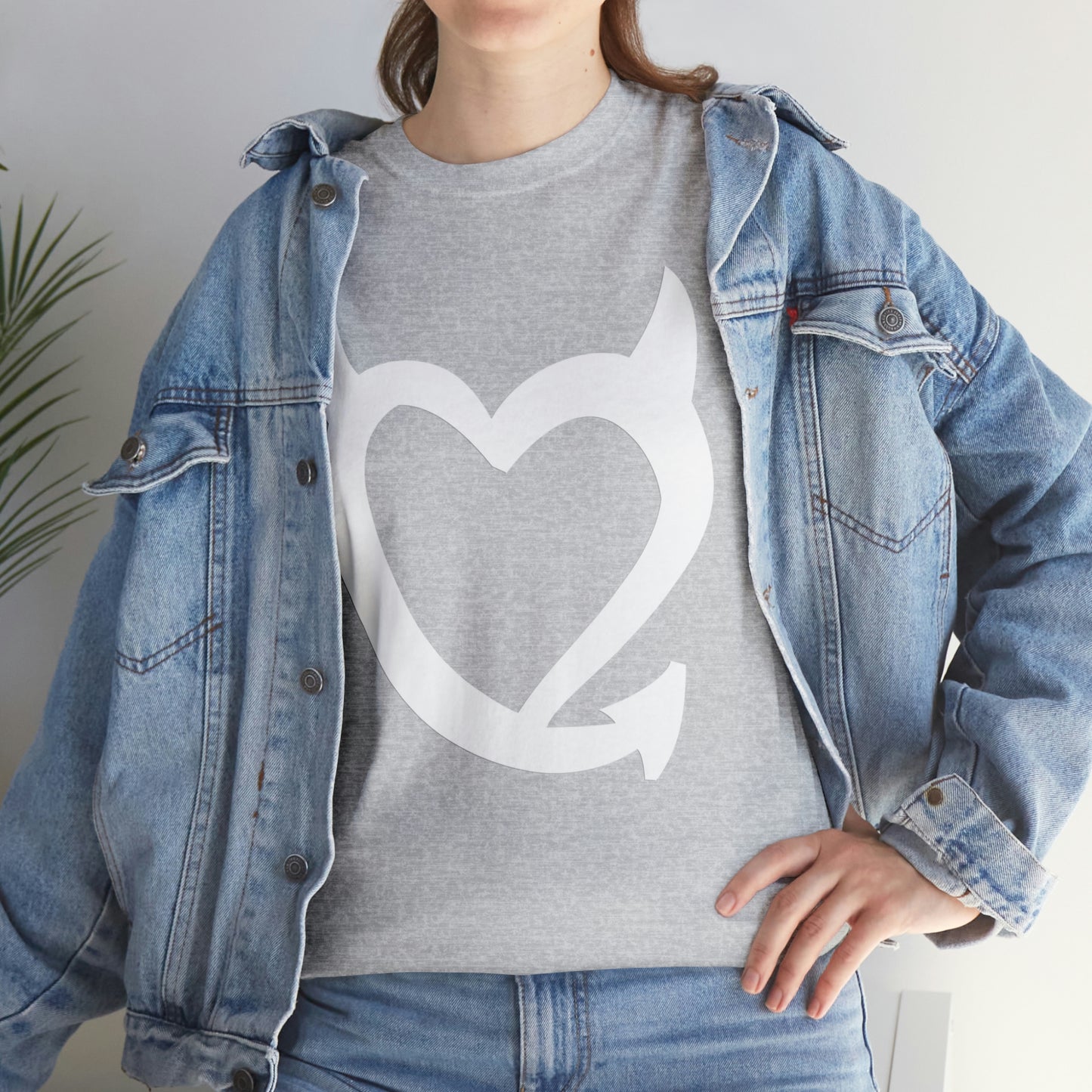 Bad Girls Heart (White Logo) Shirt Up to 5x