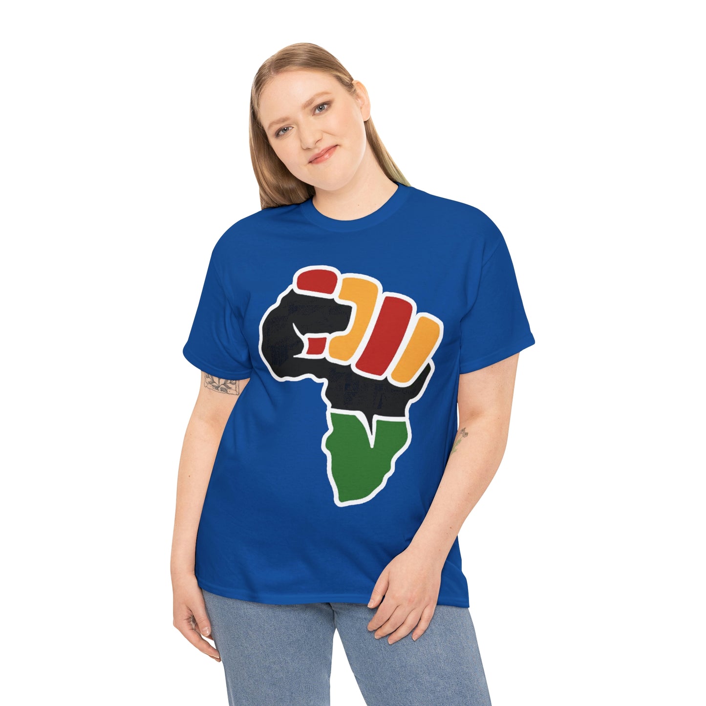 African Fist Shirt Up to 5X