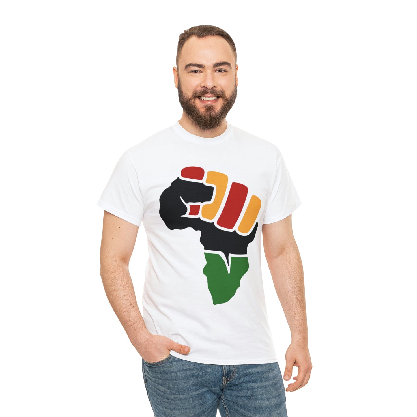 African Fist Shirt Up to 5X