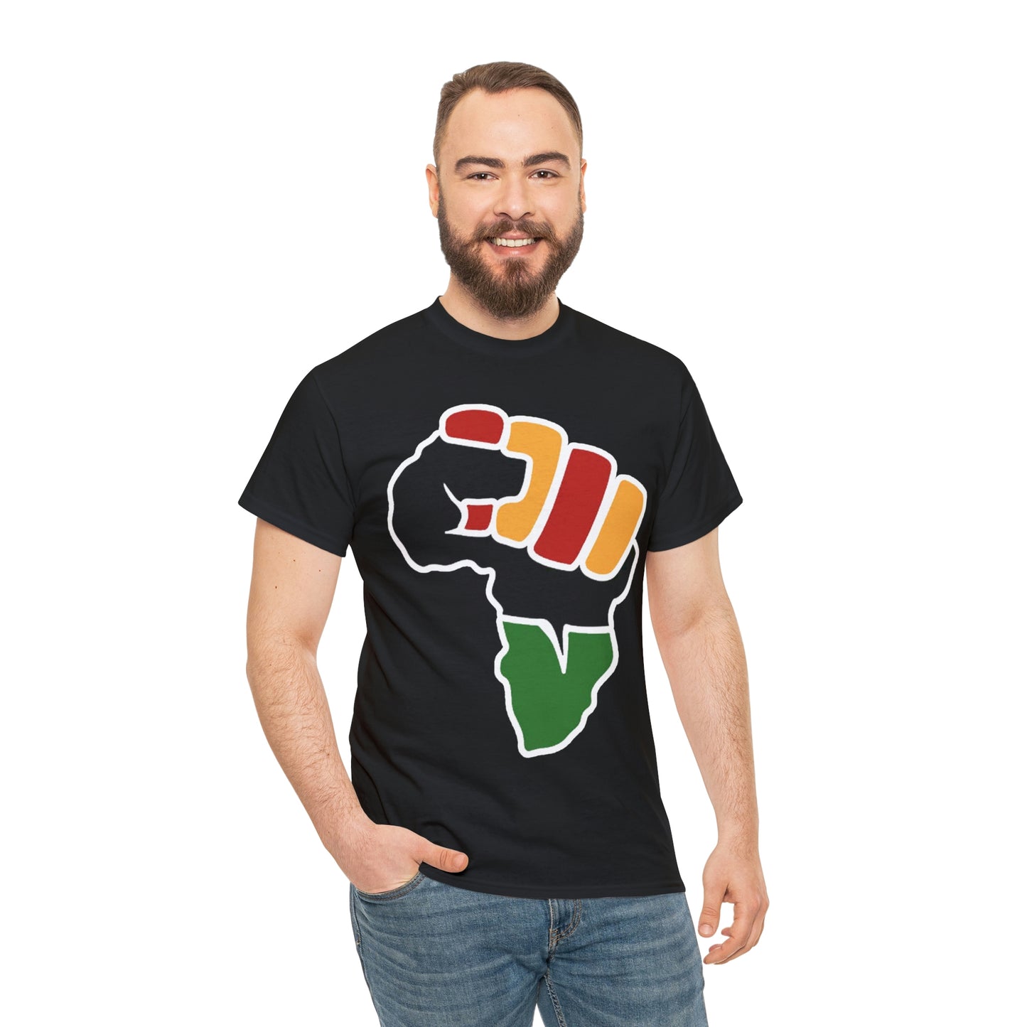 African Fist Shirt Up to 5X