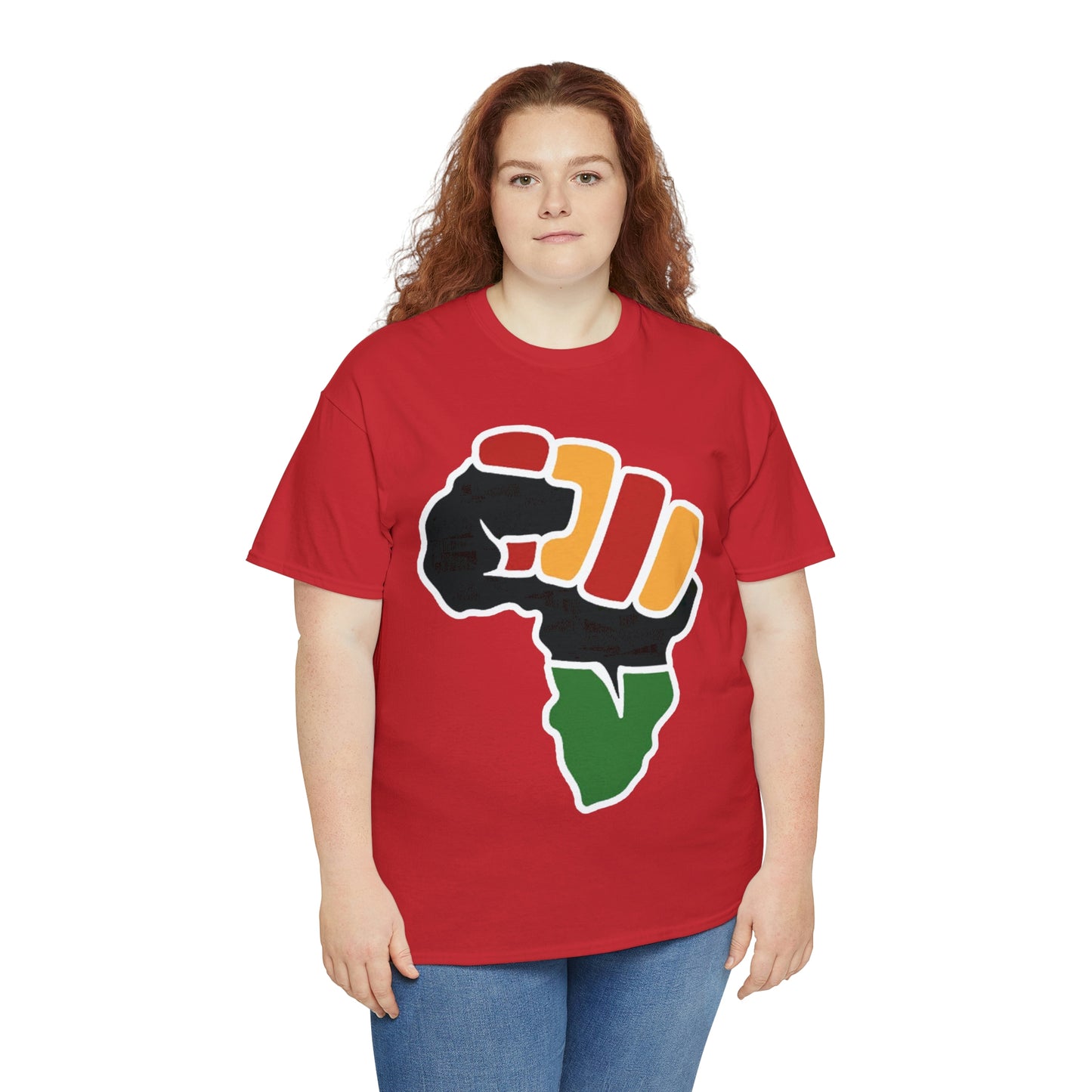 African Fist Shirt Up to 5X