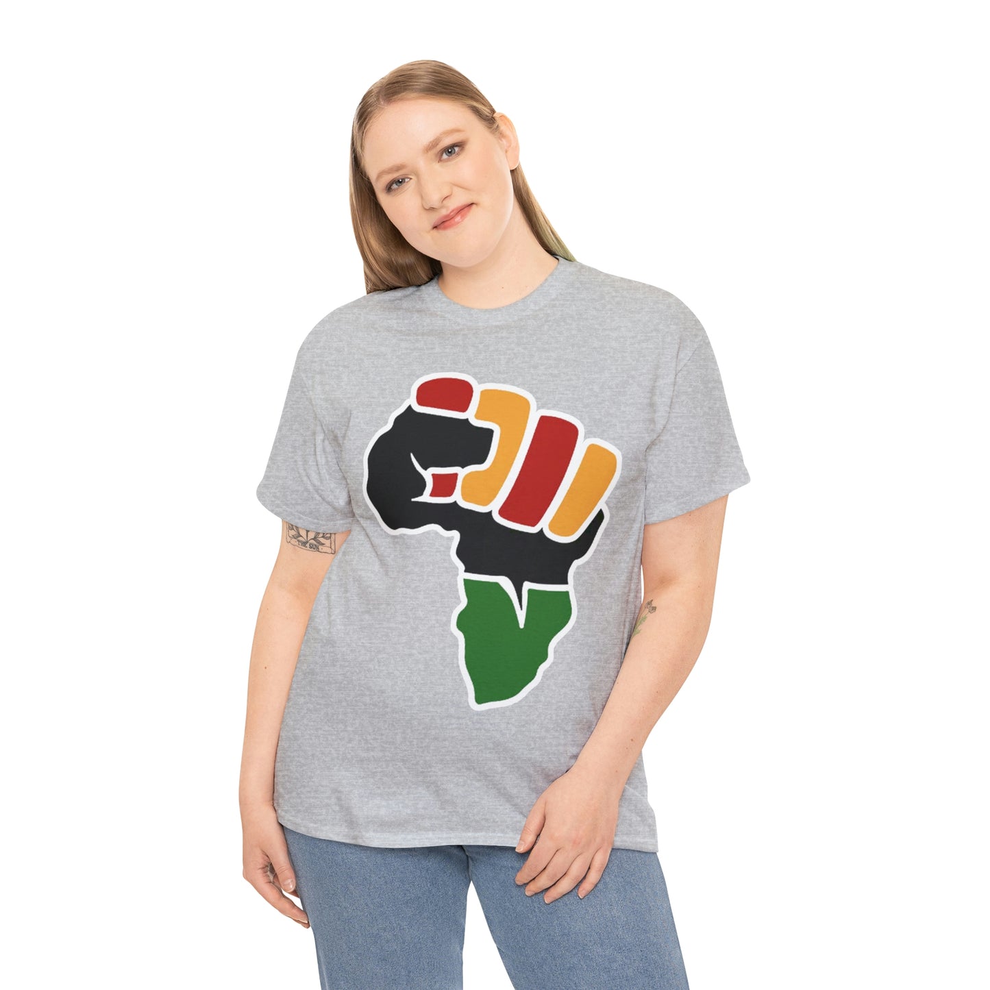 African Fist Shirt Up to 5X