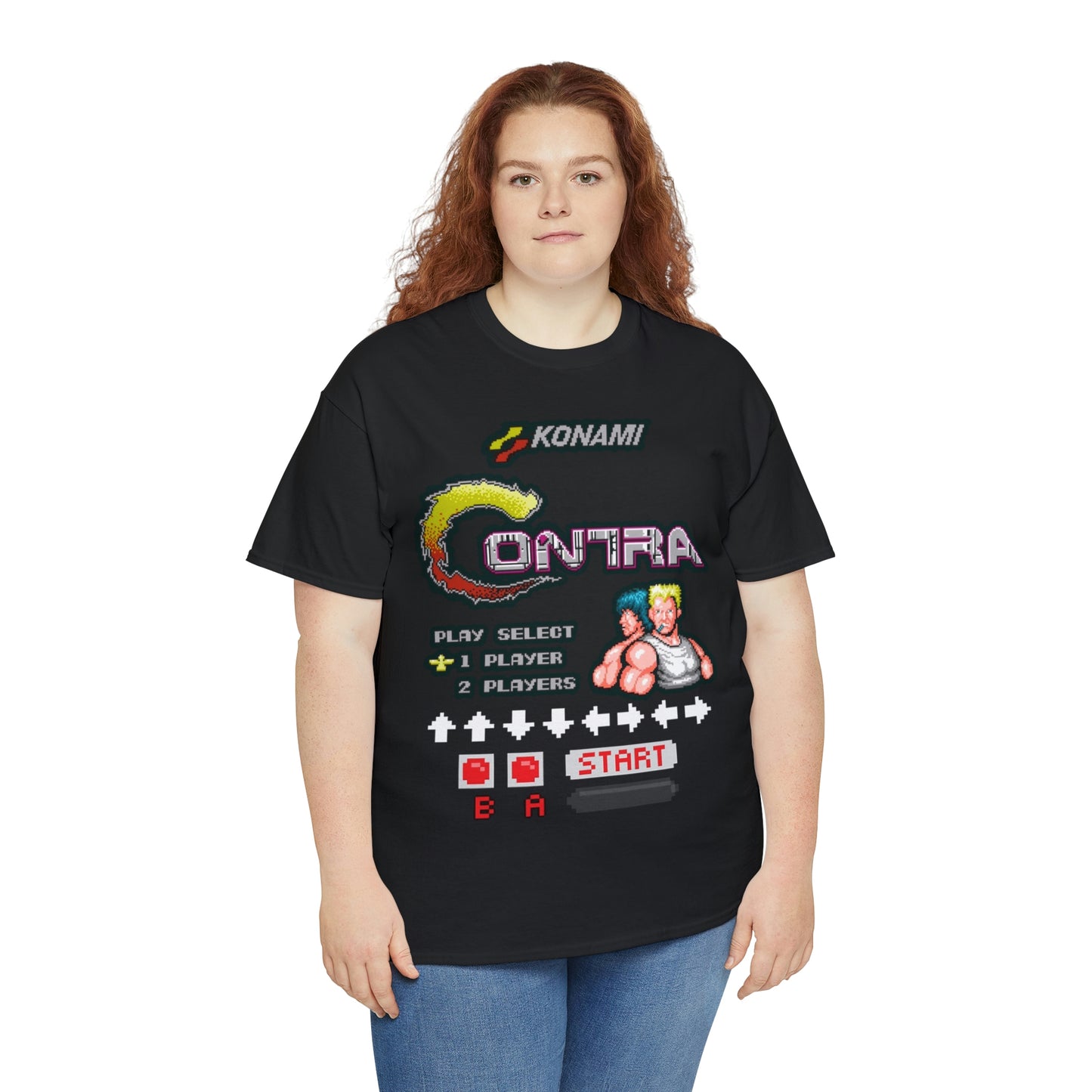 Contra Start Screen Shirt Up to 5X