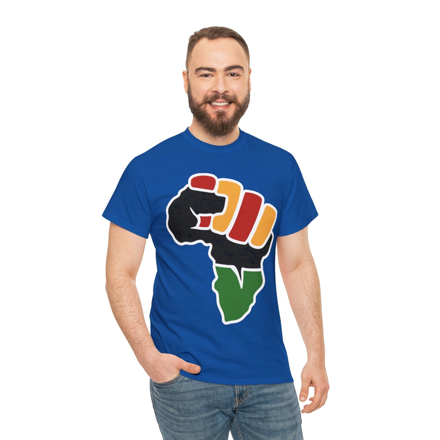 African Fist Shirt Up to 5X