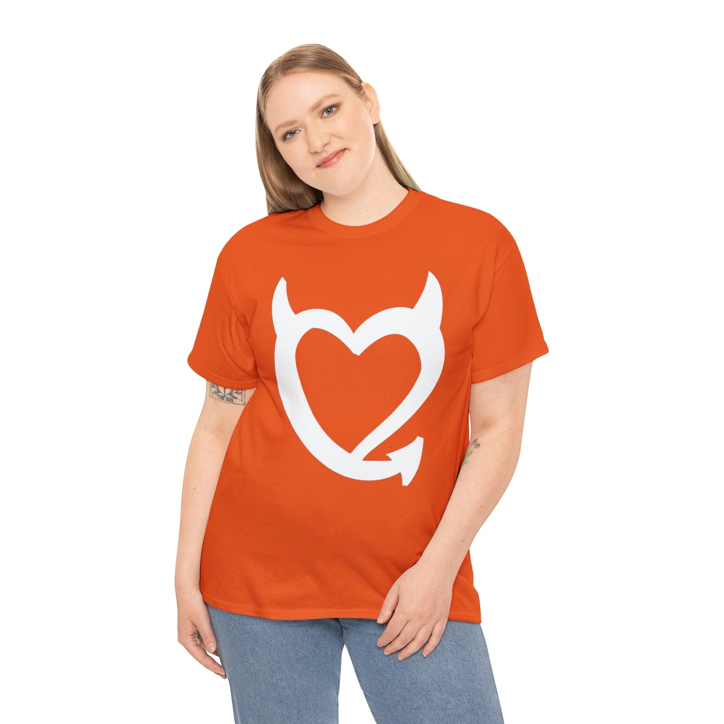 Bad Girls Heart (White Logo) Shirt Up to 5x