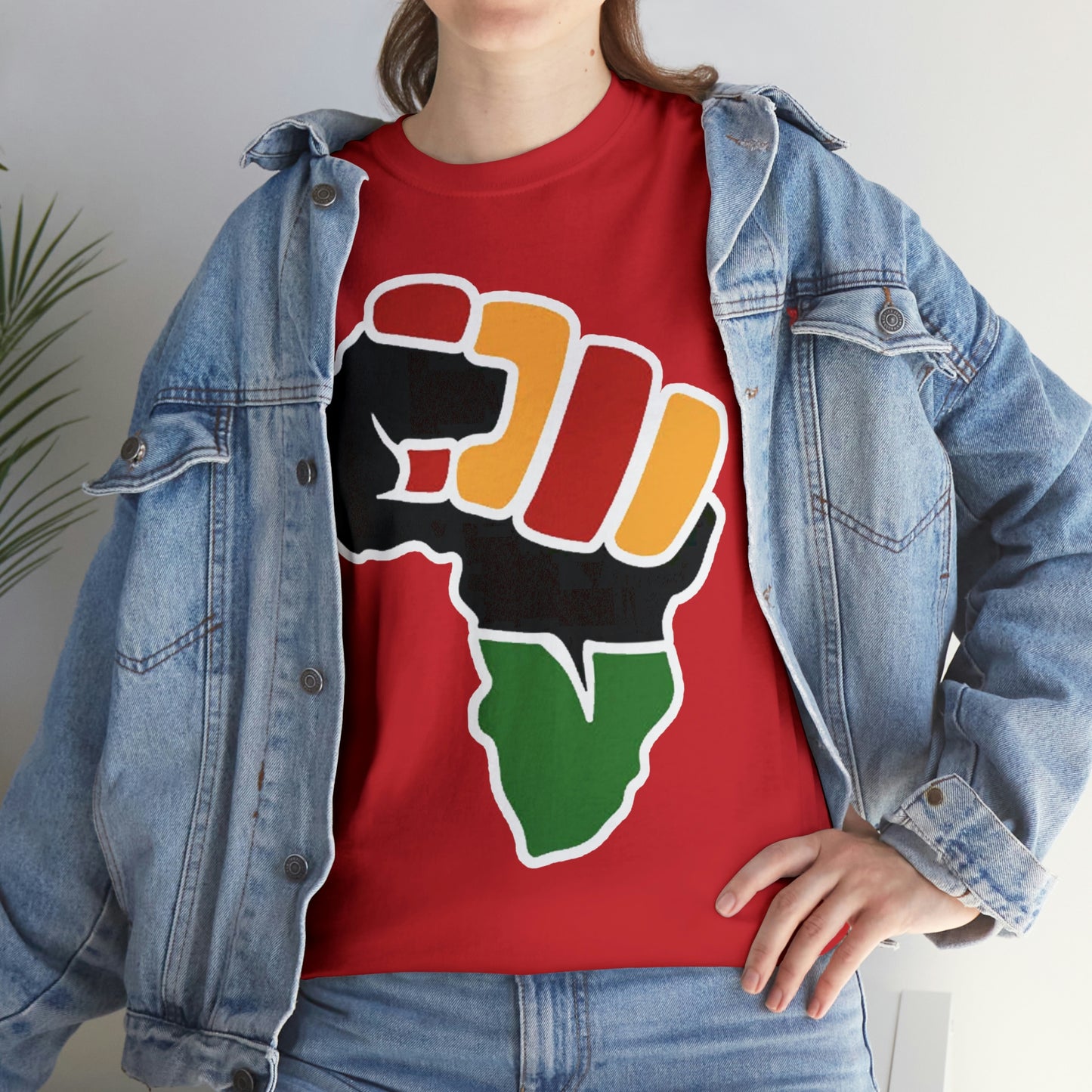 African Fist Shirt Up to 5X