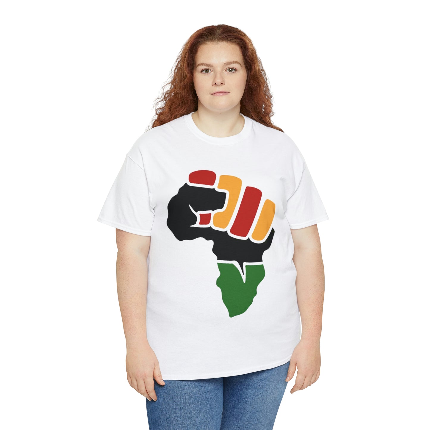 African Fist Shirt Up to 5X