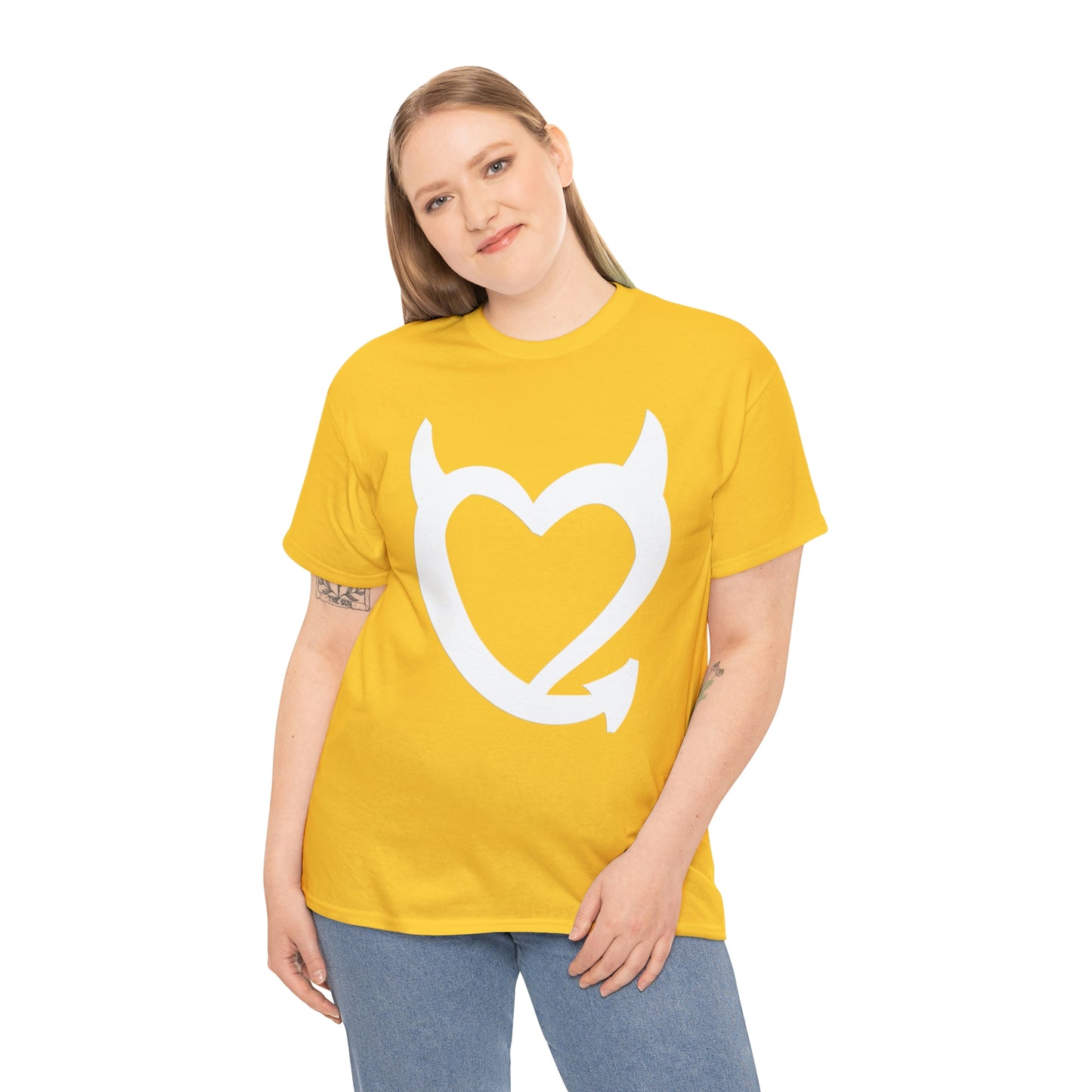 Bad Girls Heart (White Logo) Shirt Up to 5x