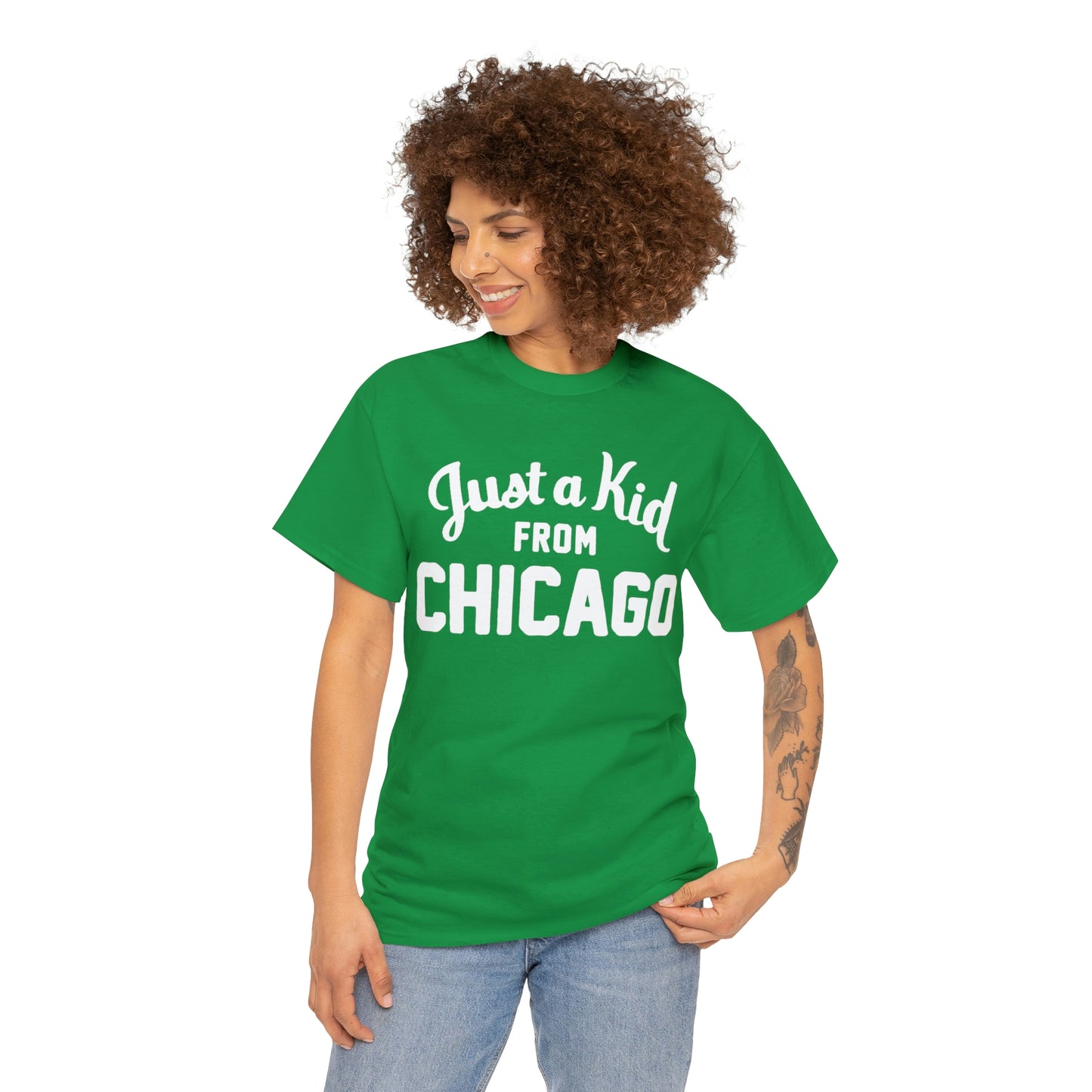 Just A Kid From Chicago Shirt Up to 5X
