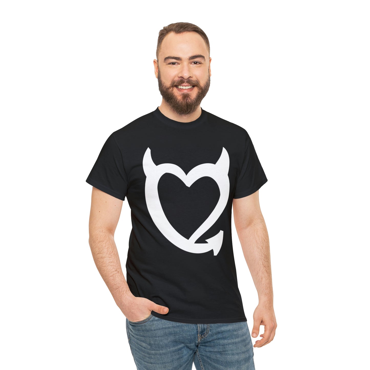 Bad Girls Heart (White Logo) Shirt Up to 5x