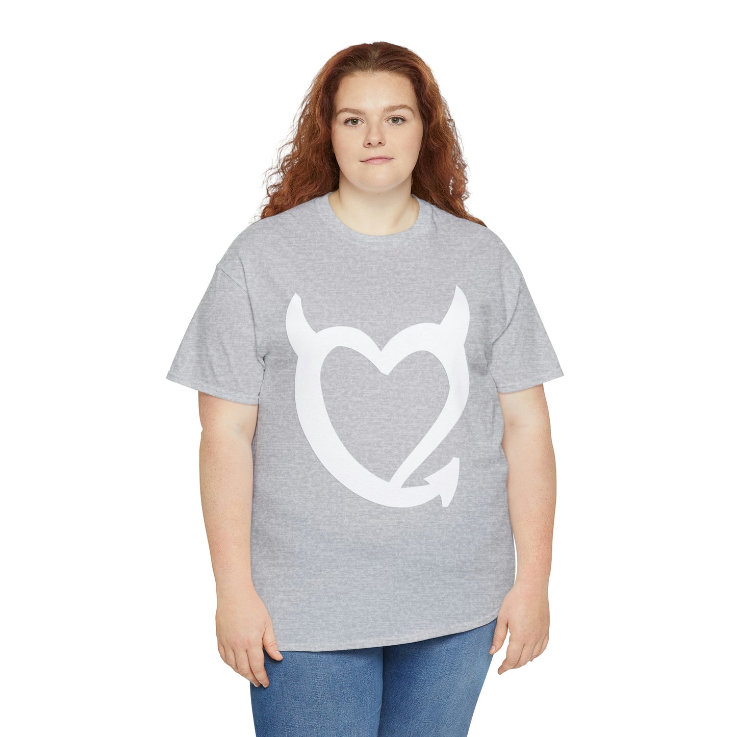 Bad Girls Heart (White Logo) Shirt Up to 5x