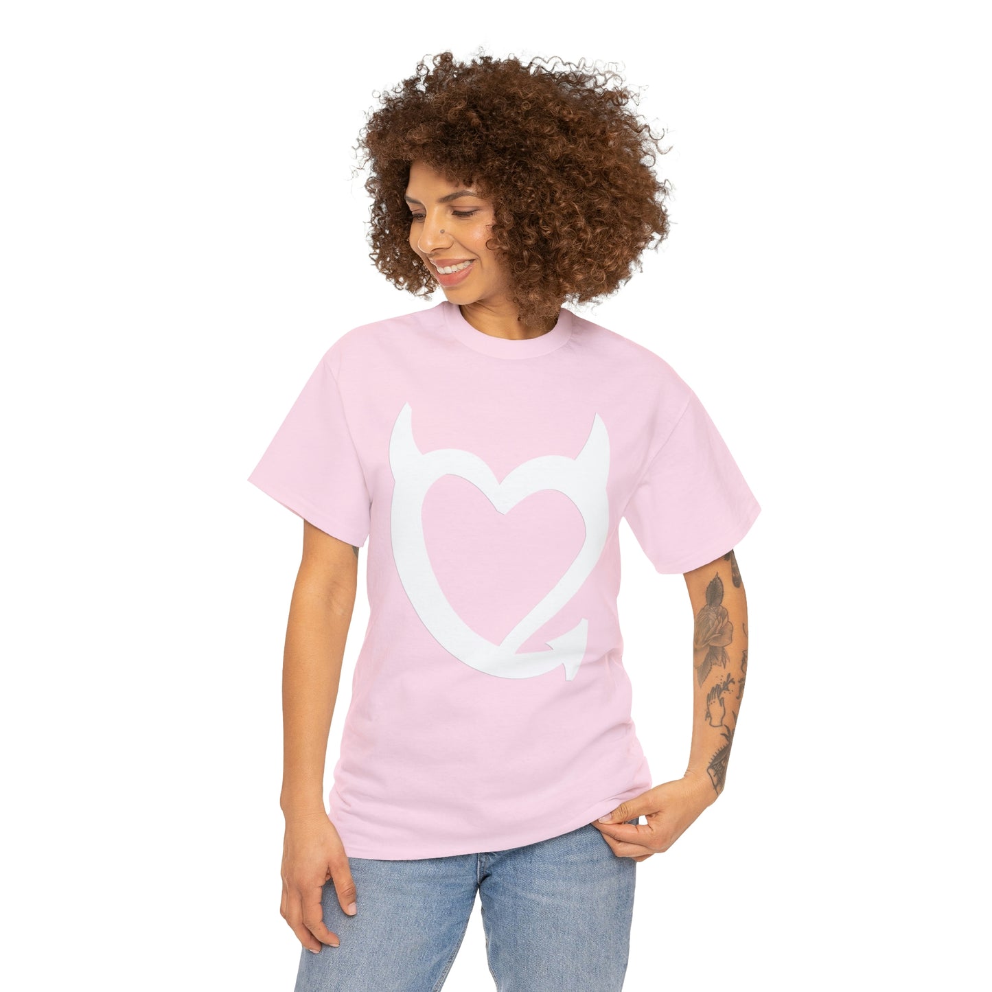 Bad Girls Heart (White Logo) Shirt Up to 5x