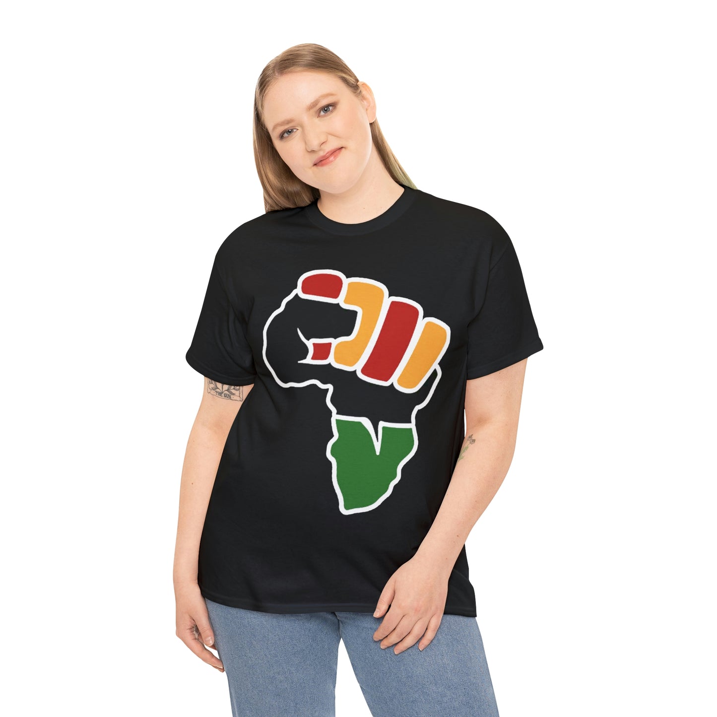 African Fist Shirt Up to 5X