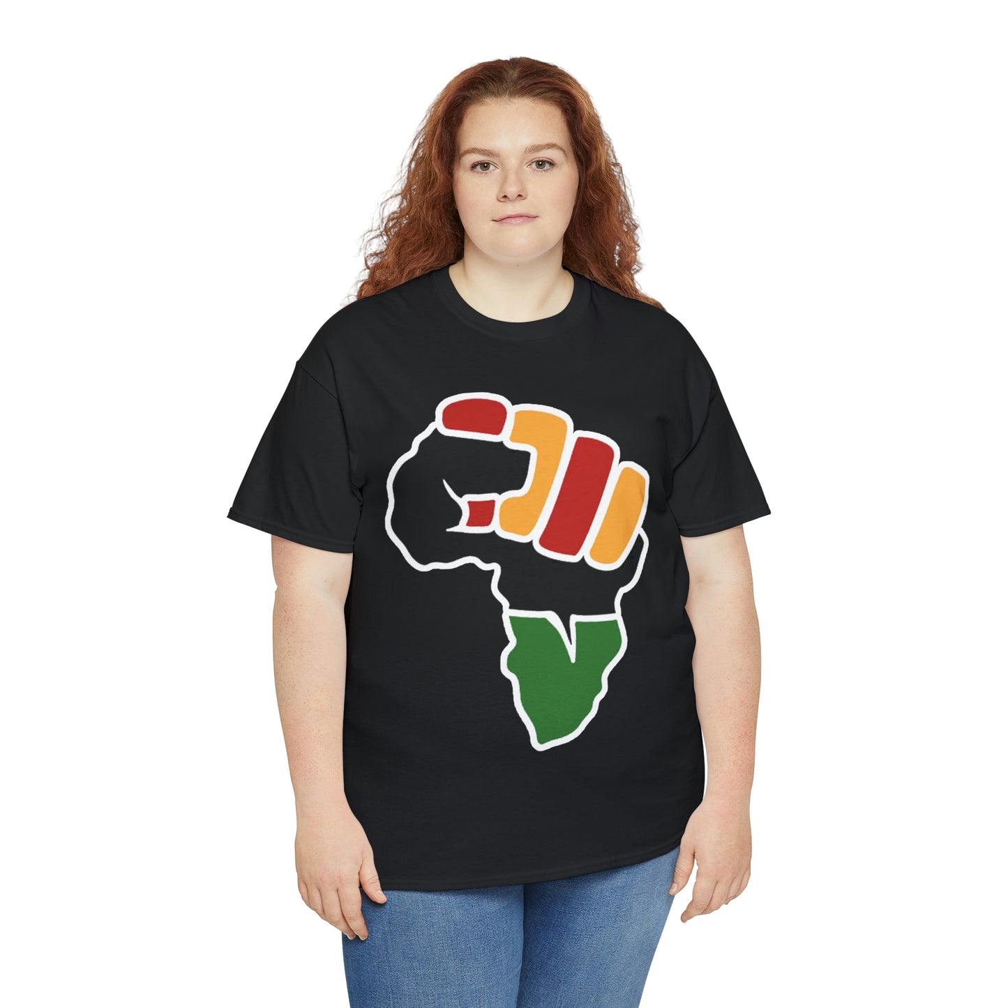 African Fist Shirt Up to 5X