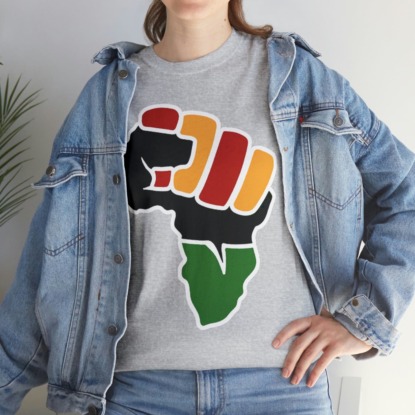 African Fist Shirt Up to 5X