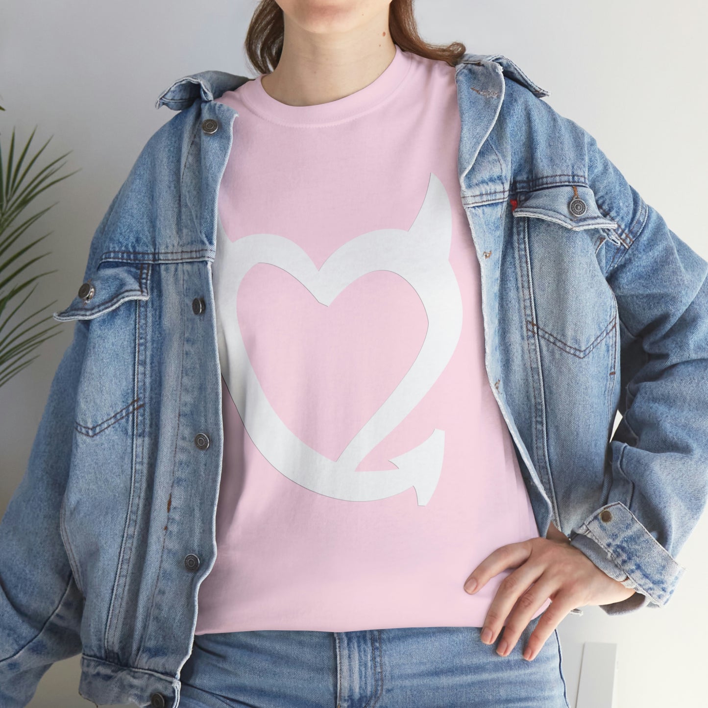 Bad Girls Heart (White Logo) Shirt Up to 5x