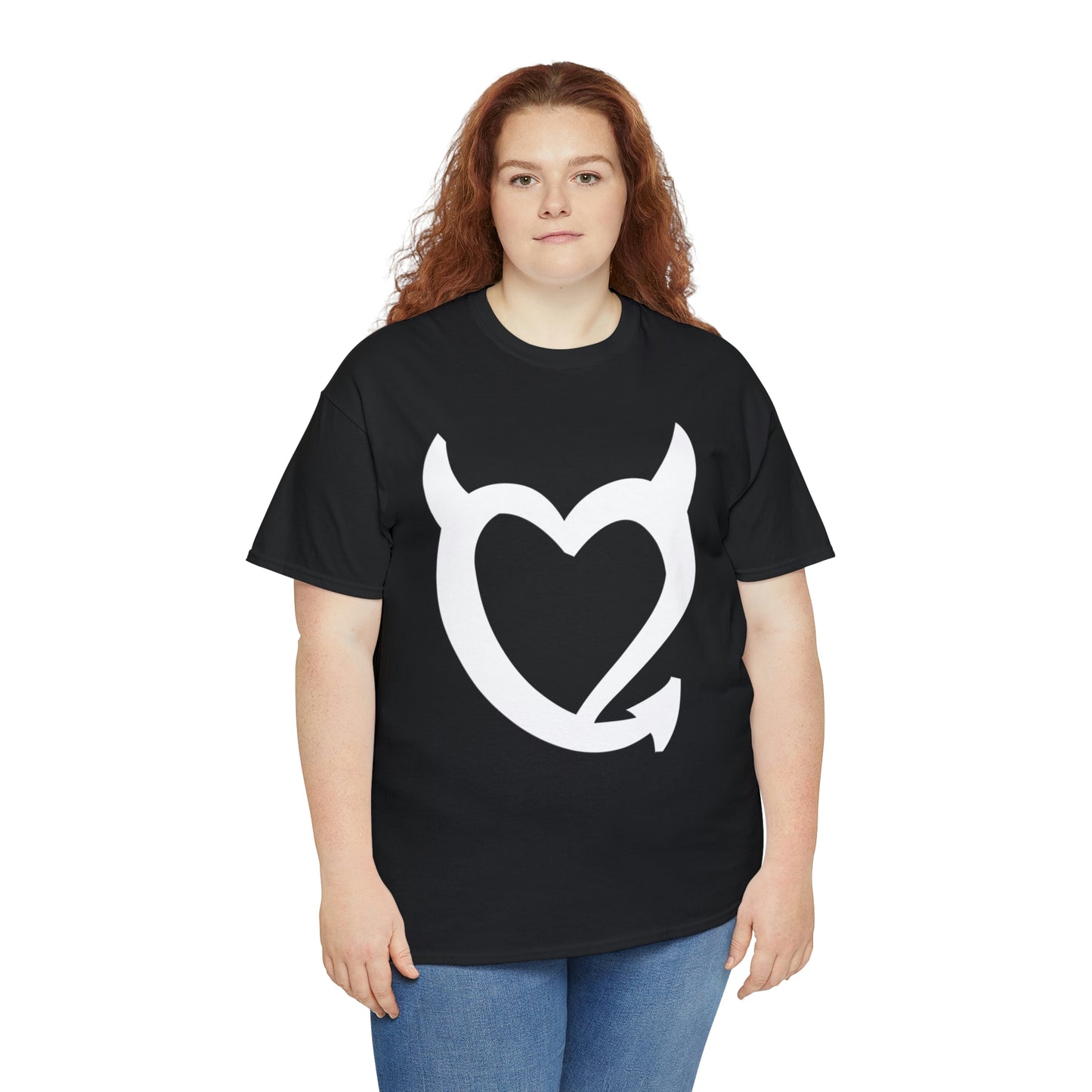 Bad Girls Heart (White Logo) Shirt Up to 5x