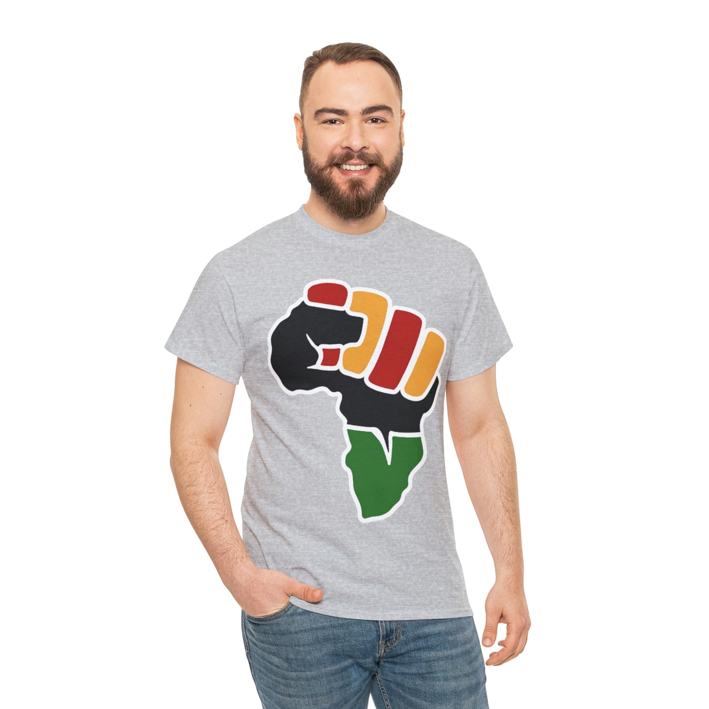 African Fist Shirt Up to 5X