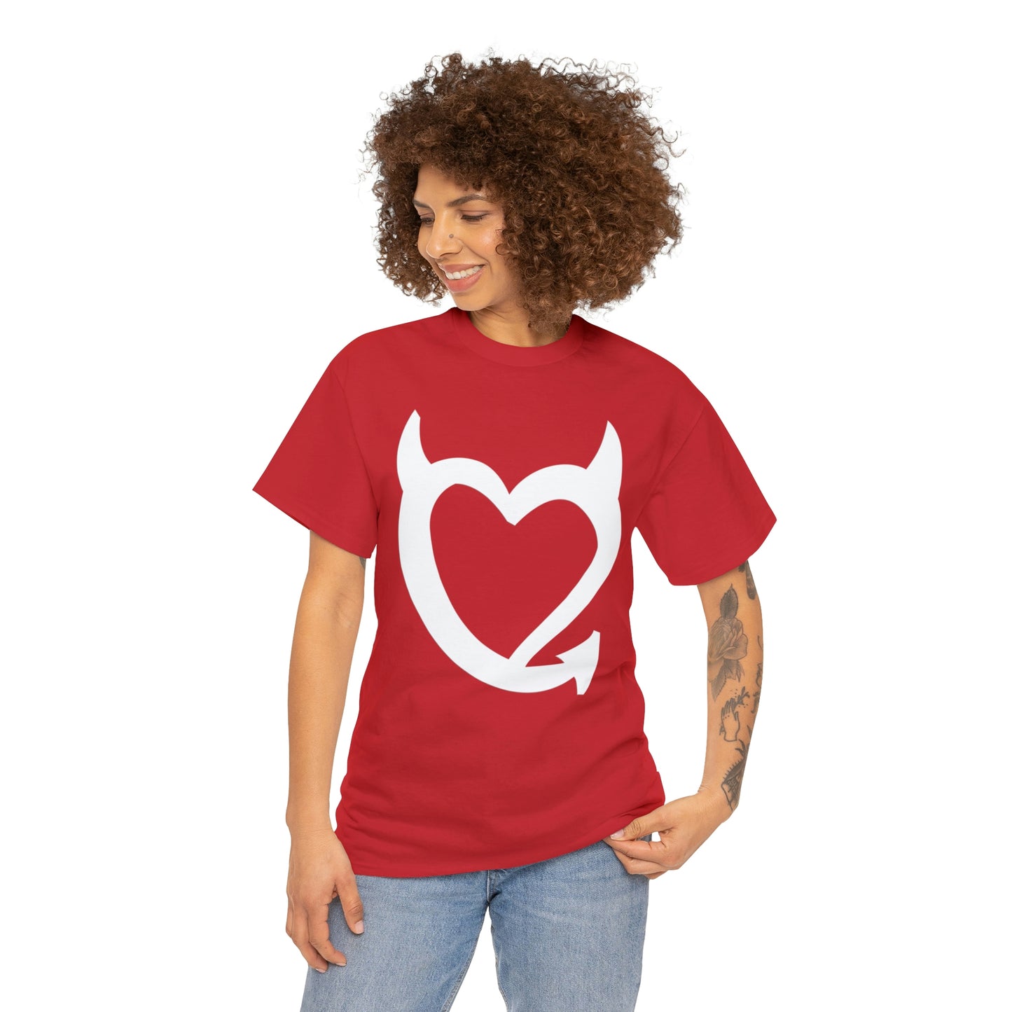 Bad Girls Heart (White Logo) Shirt Up to 5x