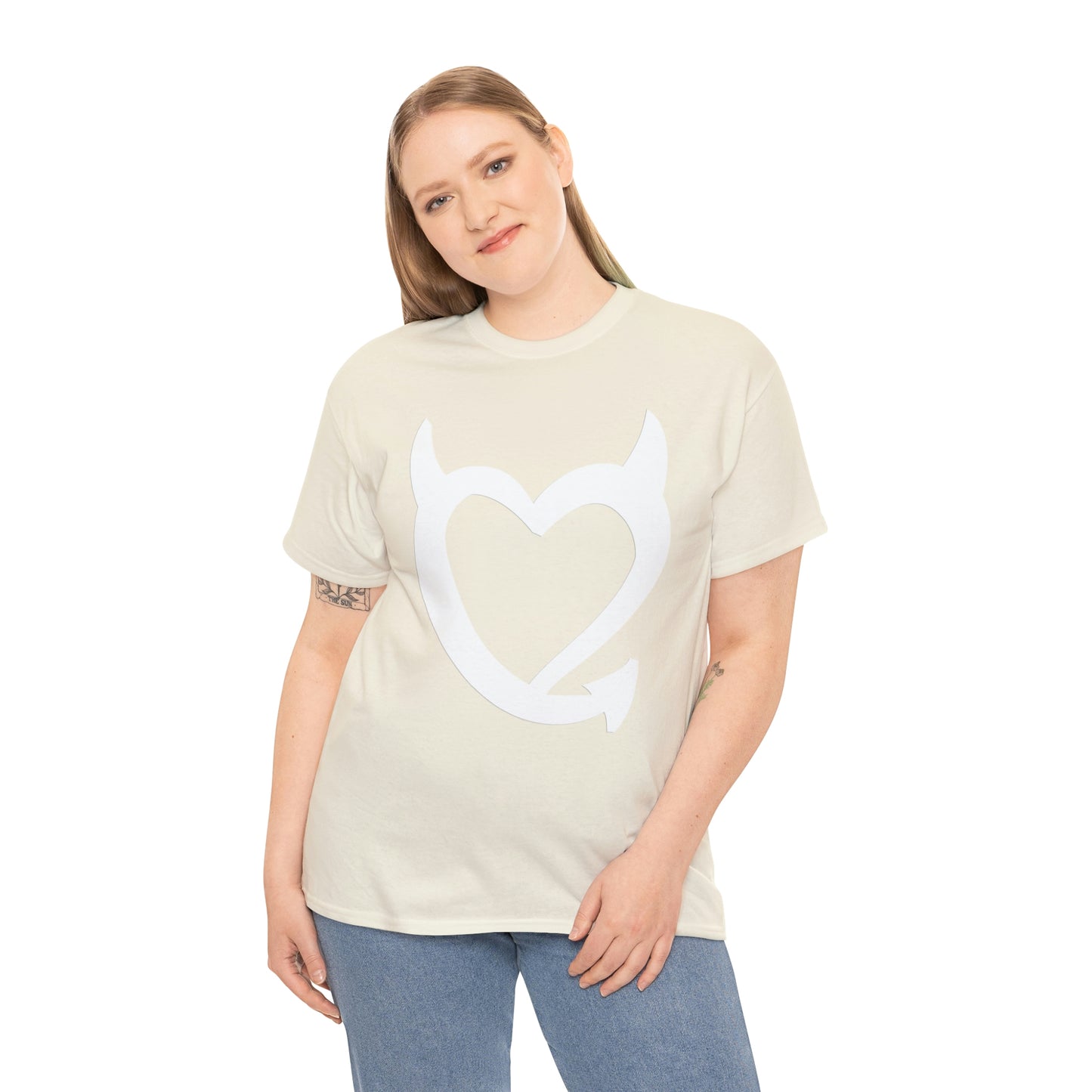 Bad Girls Heart (White Logo) Shirt Up to 5x