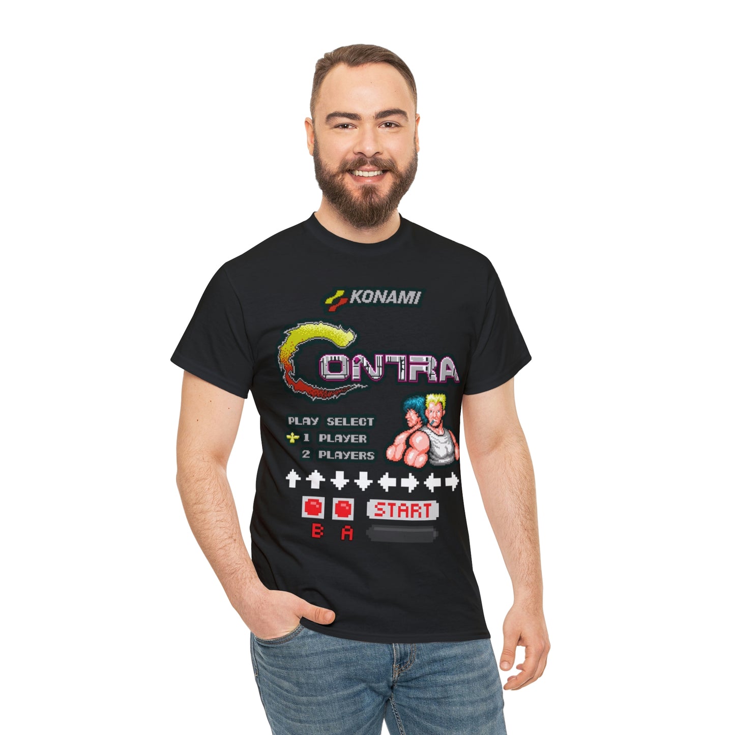 Contra Start Screen Shirt Up to 5X