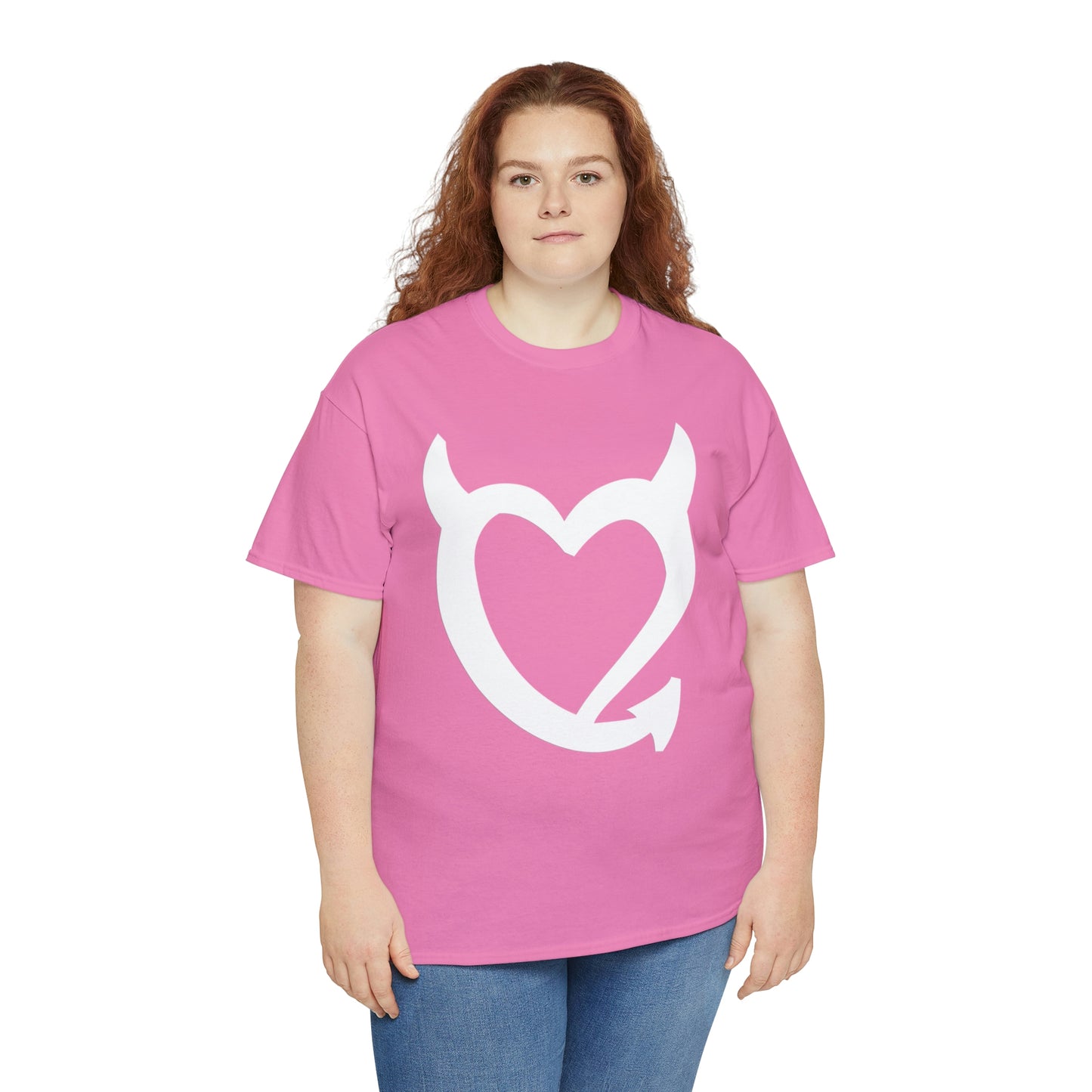 Bad Girls Heart (White Logo) Shirt Up to 5x