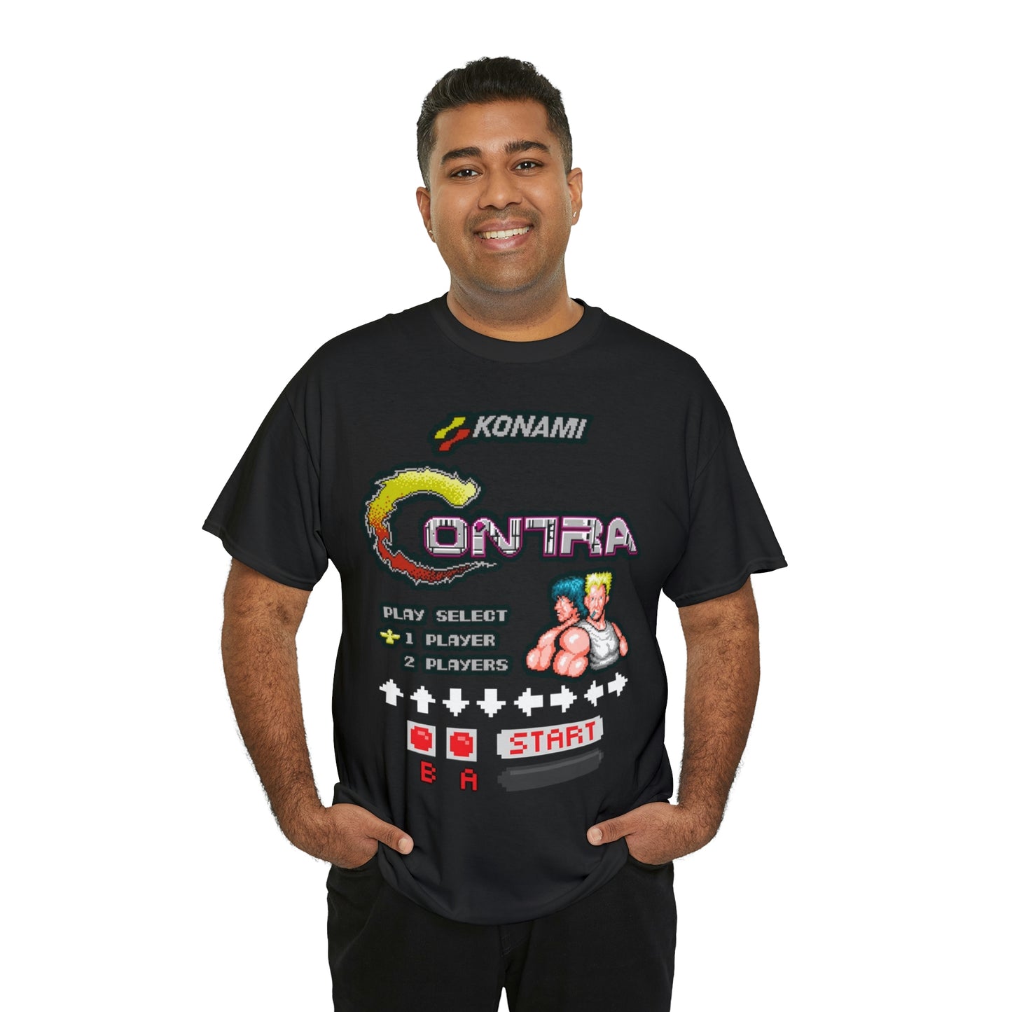 Contra Start Screen Shirt Up to 5X