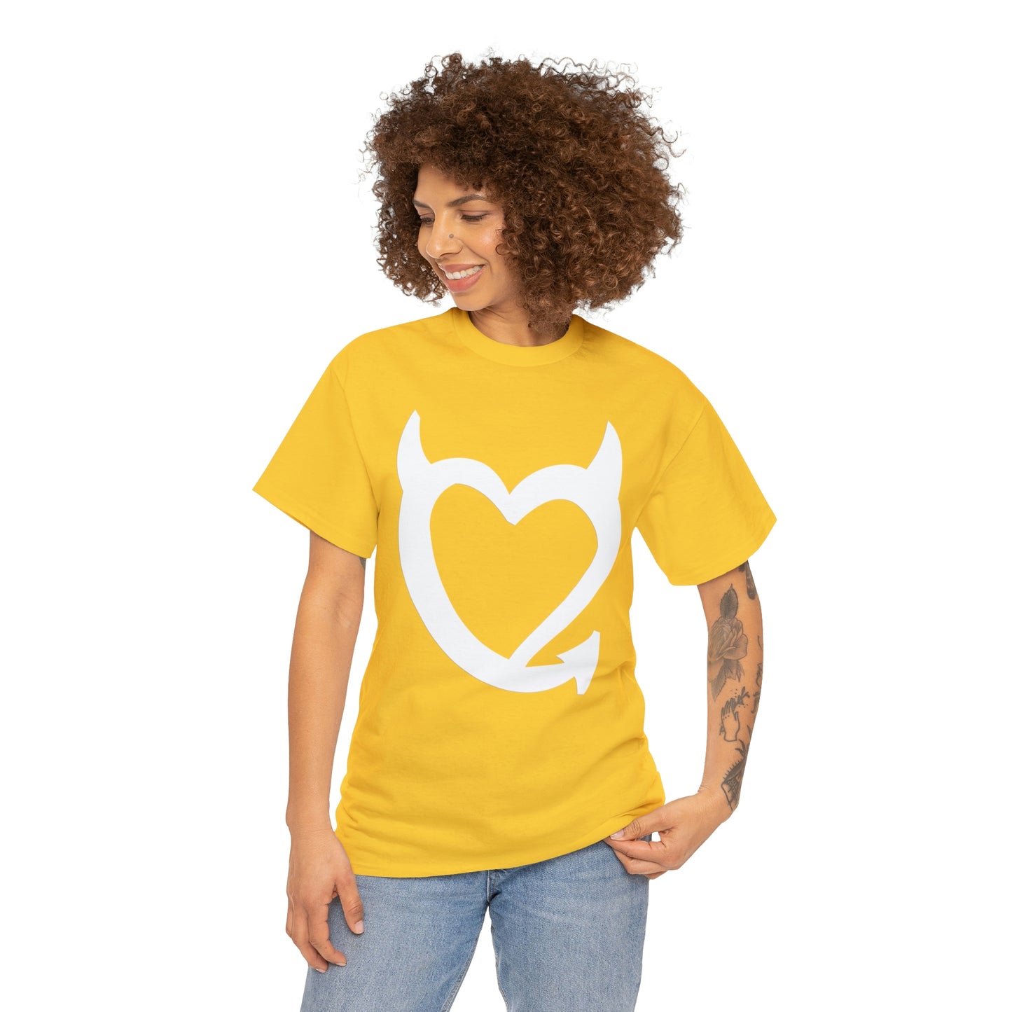 Bad Girls Heart (White Logo) Shirt Up to 5x