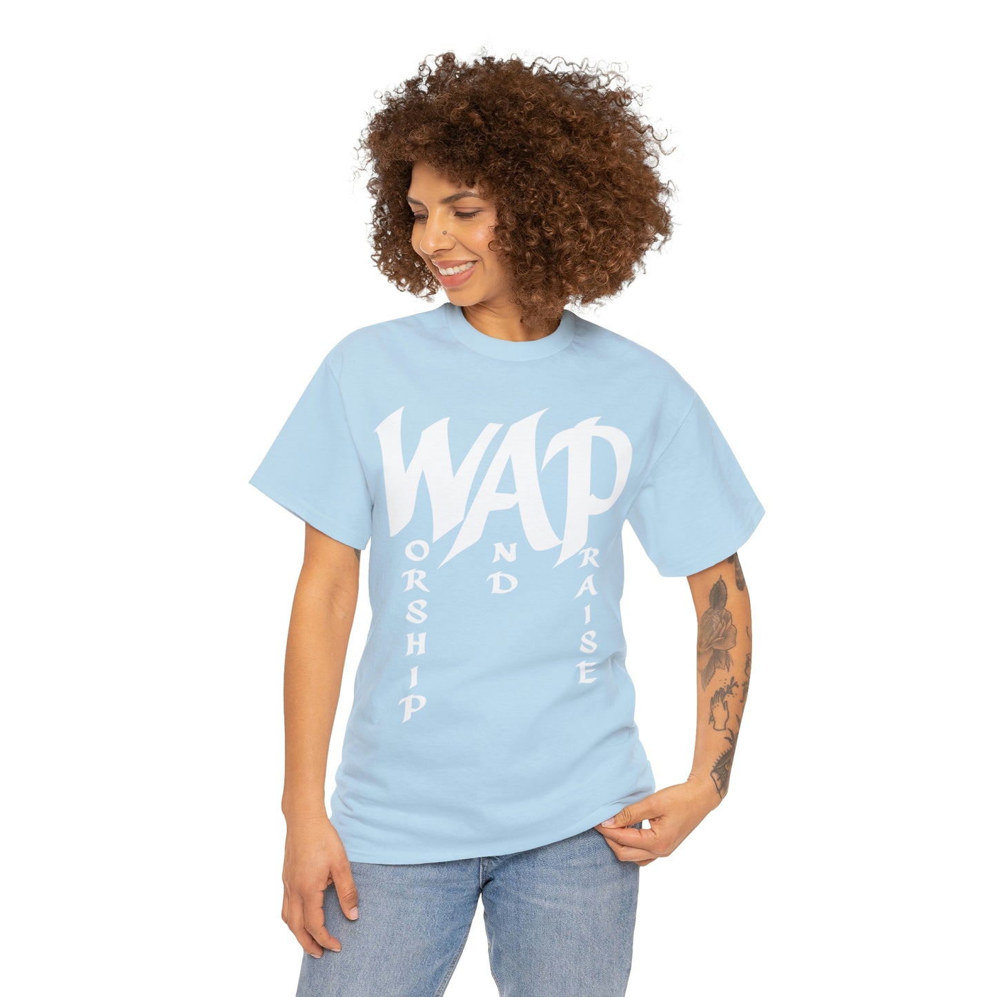 WAP - Worship and  Praise Shirt Up to 5X