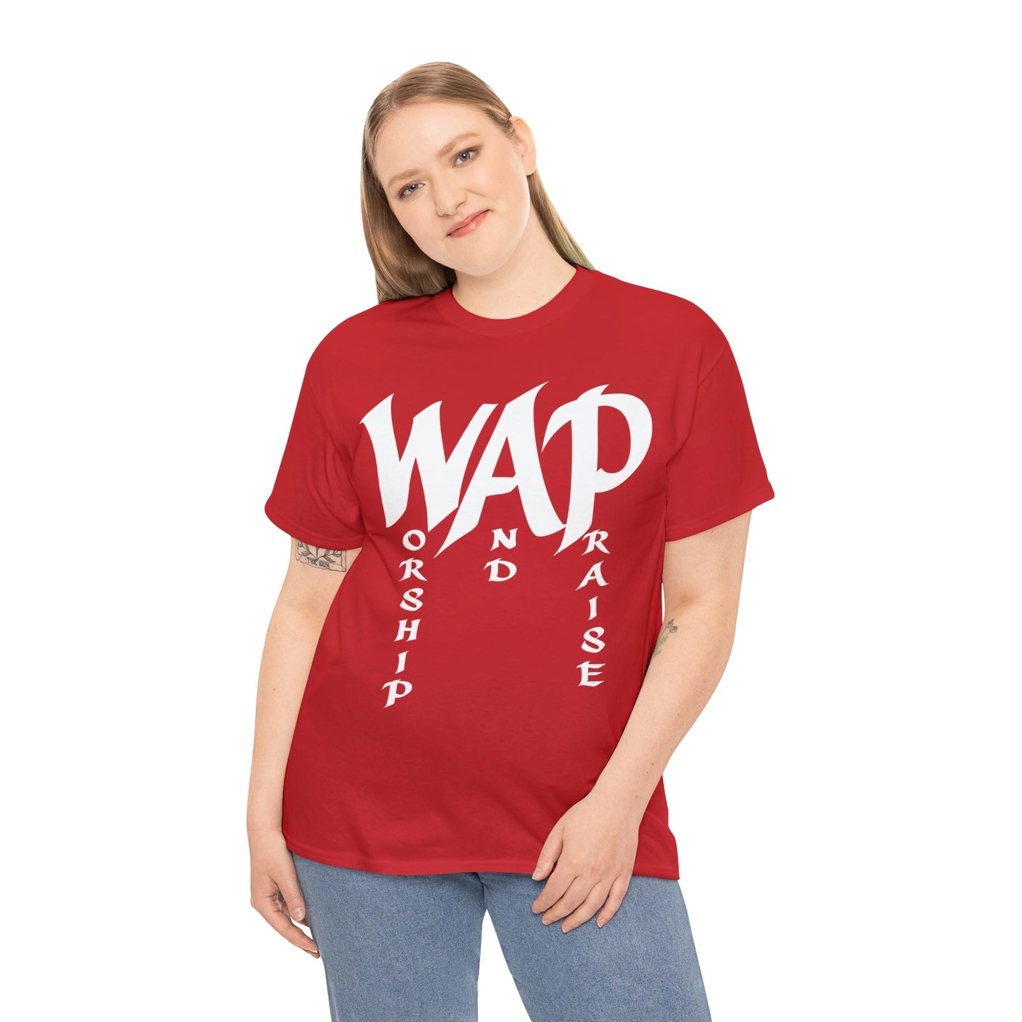 WAP - Worship and  Praise Shirt Up to 5X